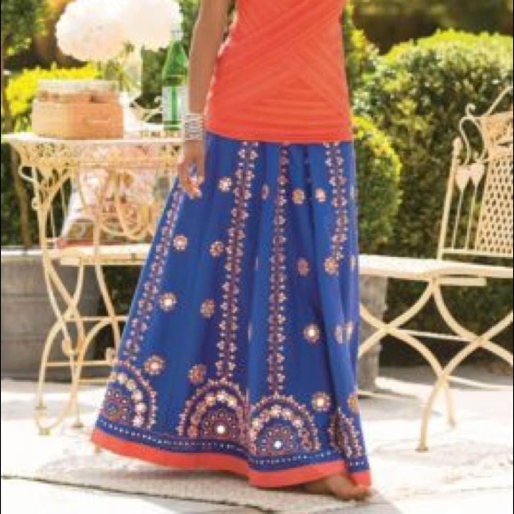 SOLD Soft Surrounding Marrakesh Skirt M